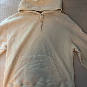 Cream Hooded Sweatshirt
